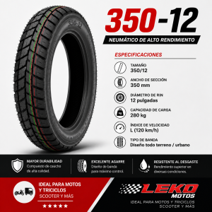 NEUMATICO 3.50-12